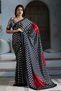 Saree With Stitched Blouse