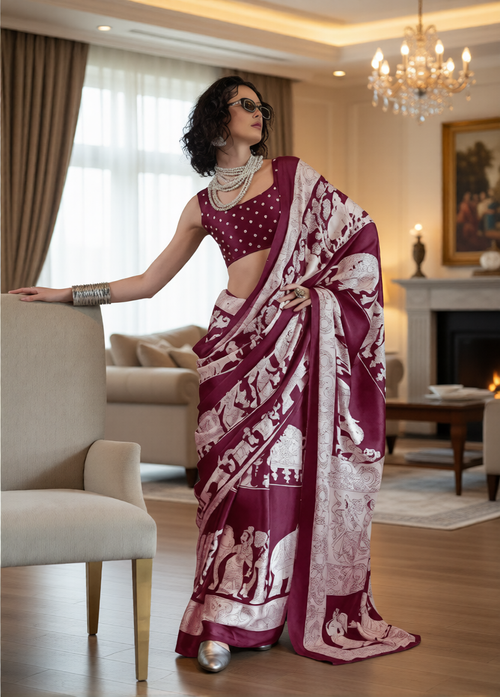 one minute saree